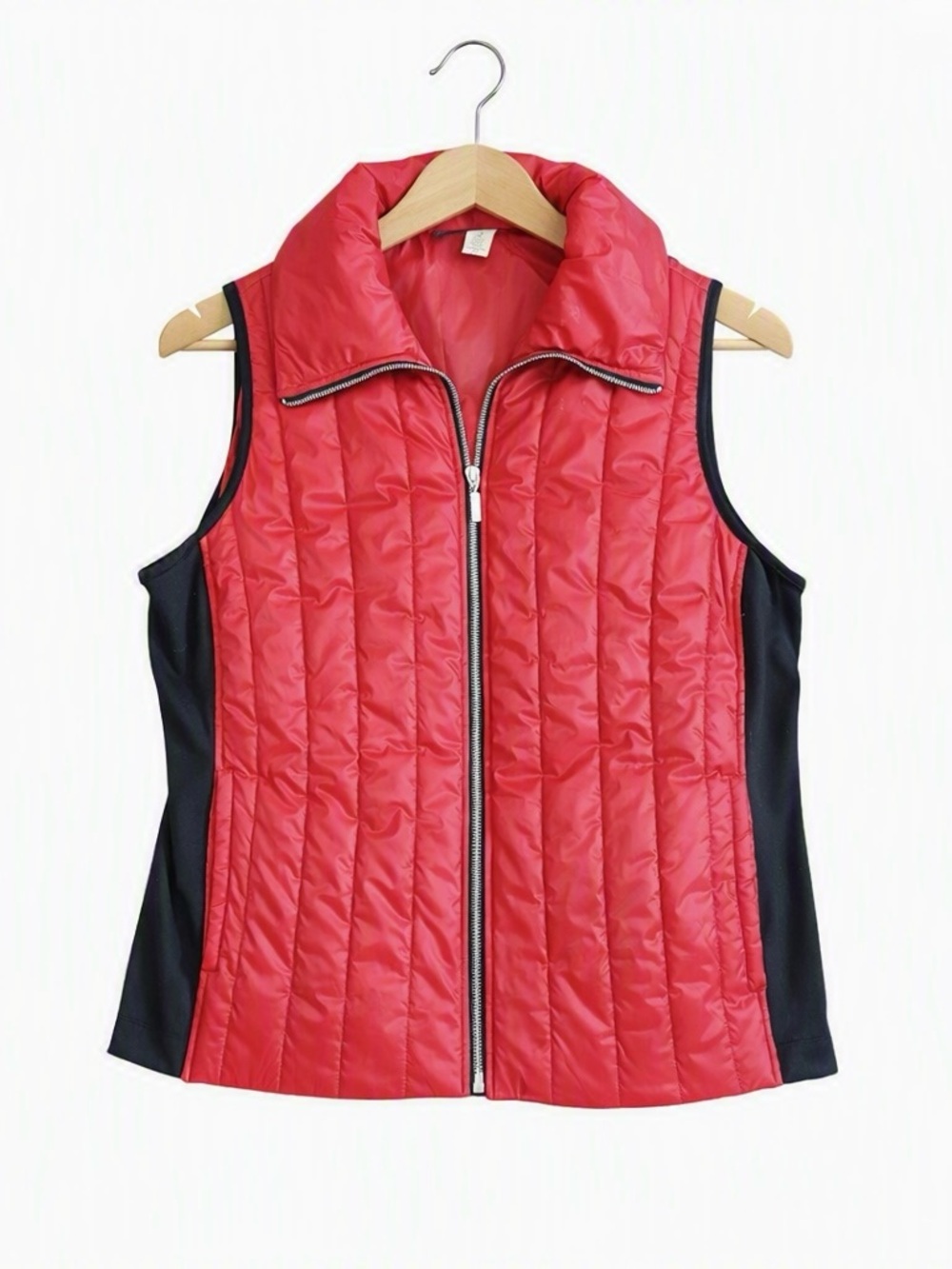 Chico’s Zenergy Red Quilted Vest
